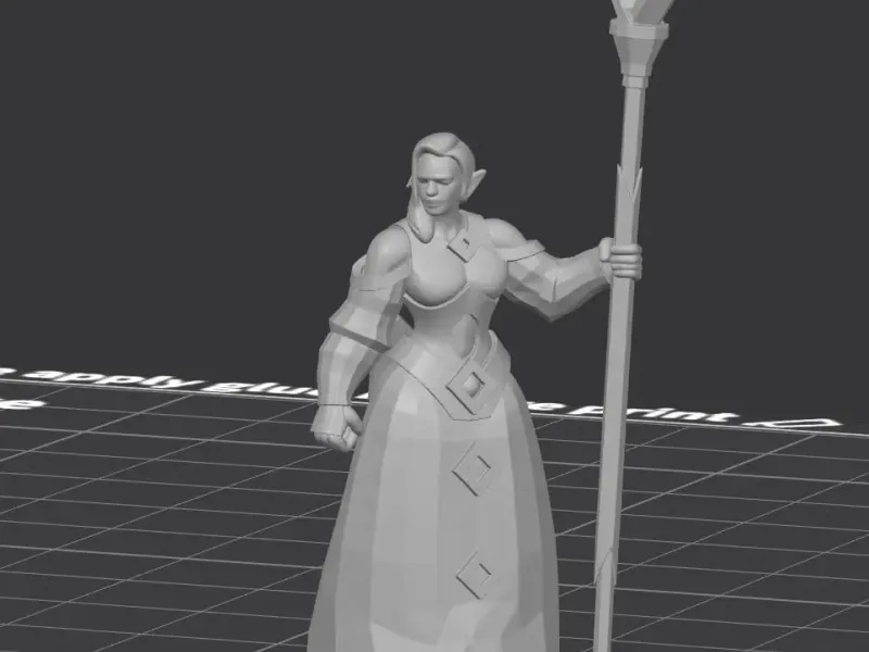 Priestess D&D mini Multiple races
