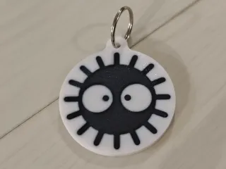 SUSUWATARI - chibi studio ghibli keychain