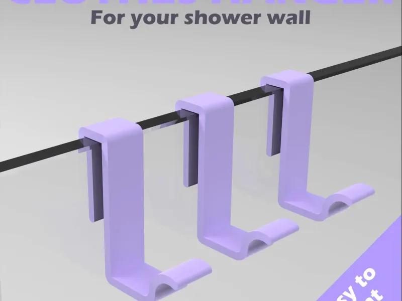 Clothes hanger- Shower hanger - Clothes hook