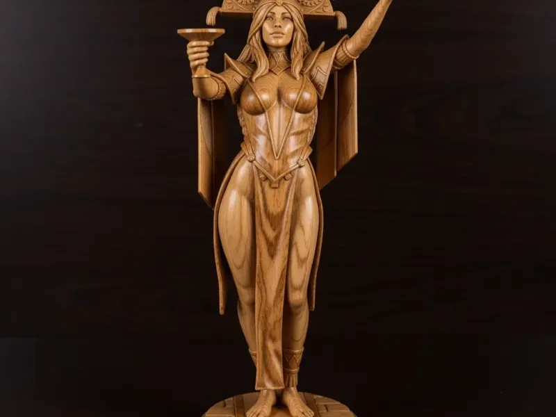 Princess of Egypt statue (naked model includes) NSFW