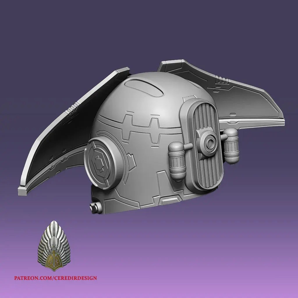 Kellic Bounty Hunter helmet star wars 3d digital dl