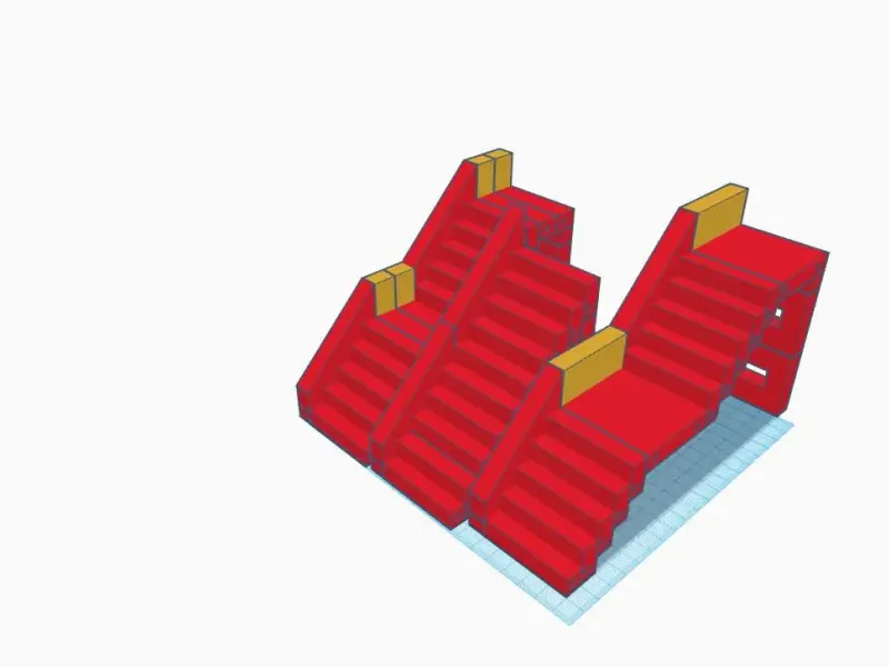 Modulair stairs
