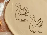Squirrel Cookie Cutter, Biscuit Cutter-0