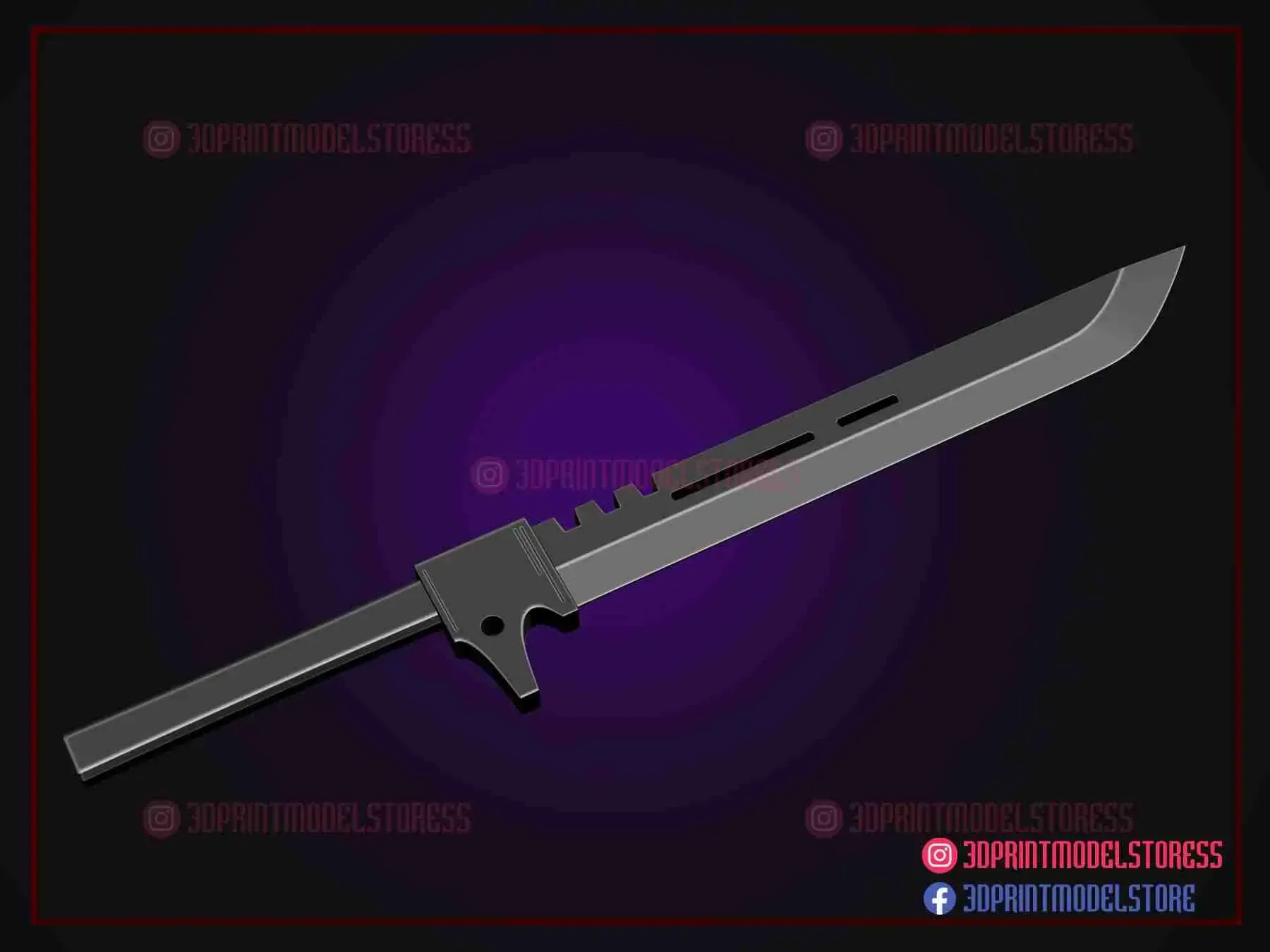 Kaiju No.8 Sword - Anime Cosplay Weapon