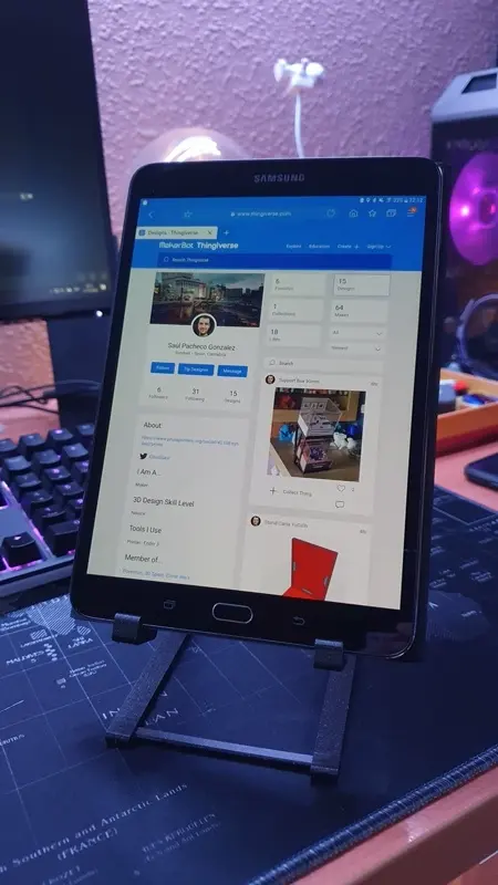 Suporte para tablet