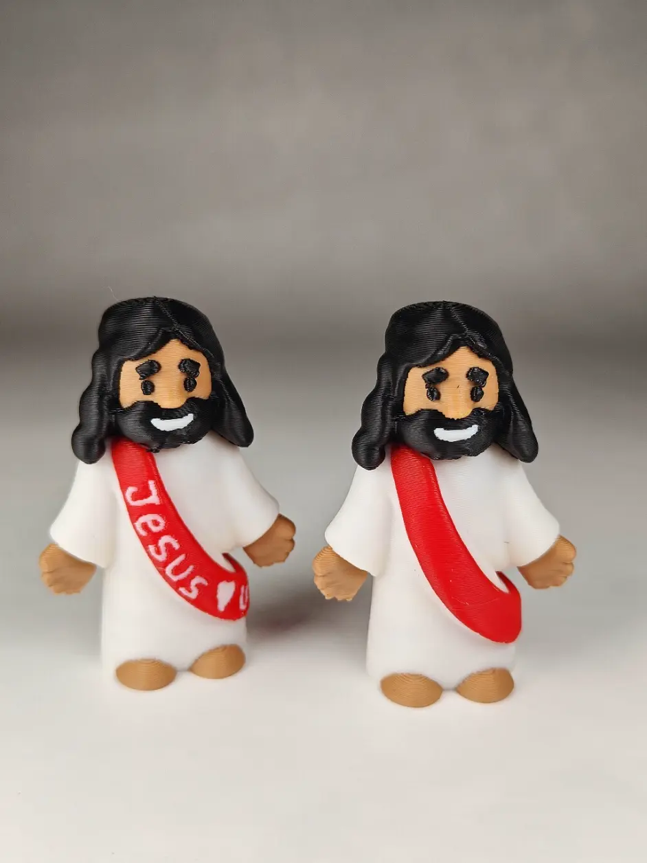 Mini Jesus Figurine (~3” Tall)