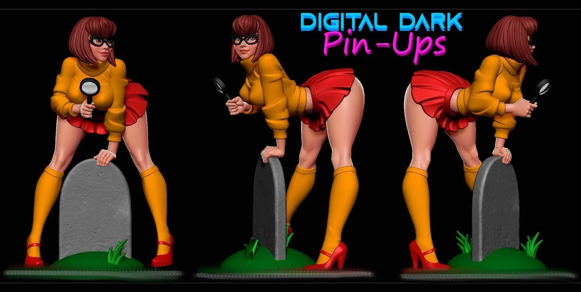 VELMA SCOOBY-DOO WITH TWO NSFW VERSIONS