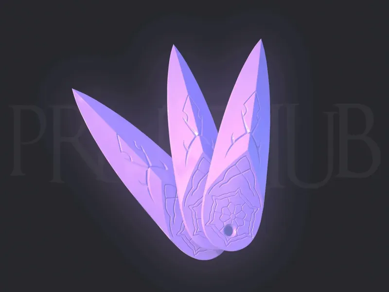 Zoey Kunai Kpop Demon Hunters Fan Art 3d print model