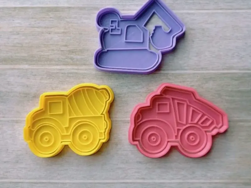 CAMION DE CONSTRUCCION CORTANTE DE GALLETAS
