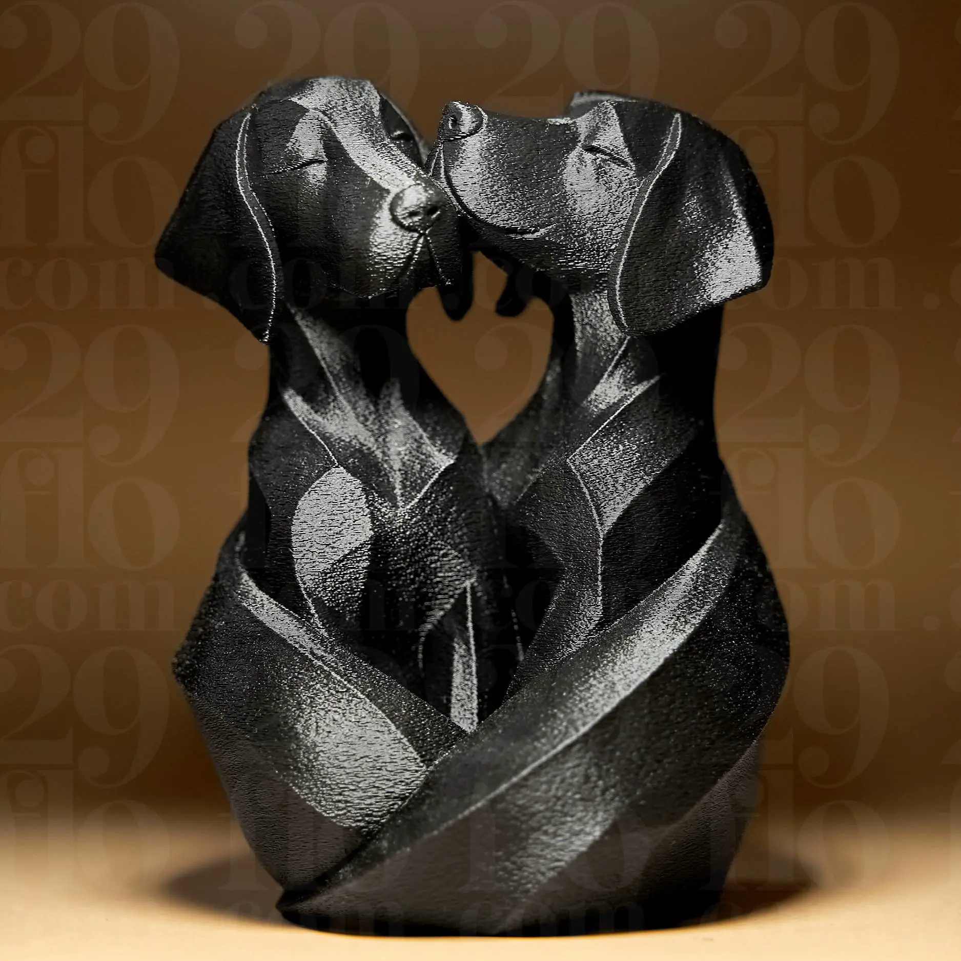 Two Labradors in Love