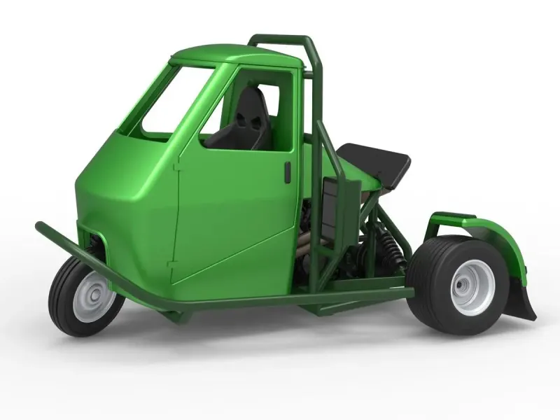 Ape car proto for dirt while turning Scale 1:25