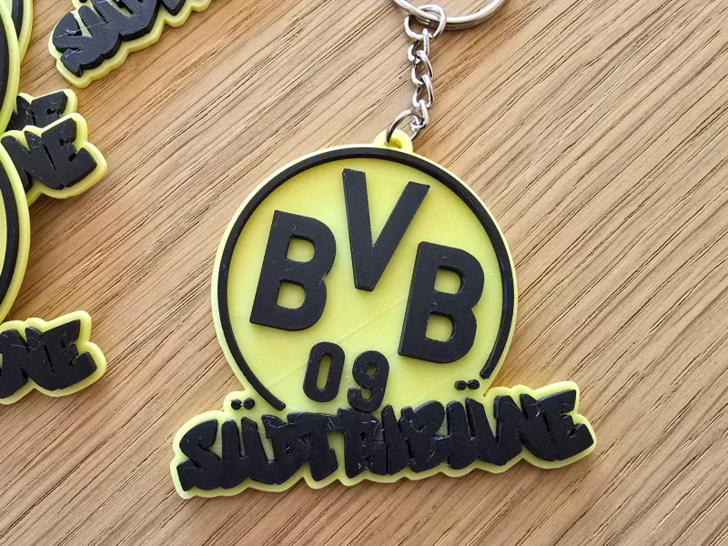 ヘヤBVB！BVB 09 - ジュートトリビューネ キーホルダー