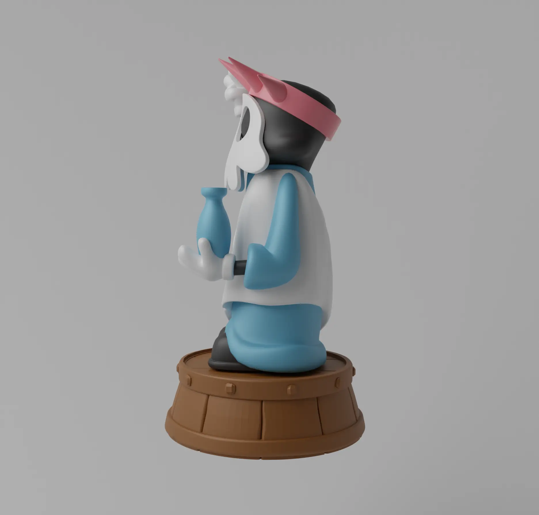 The King of Sauna Libertydead Art Toy Fan Art