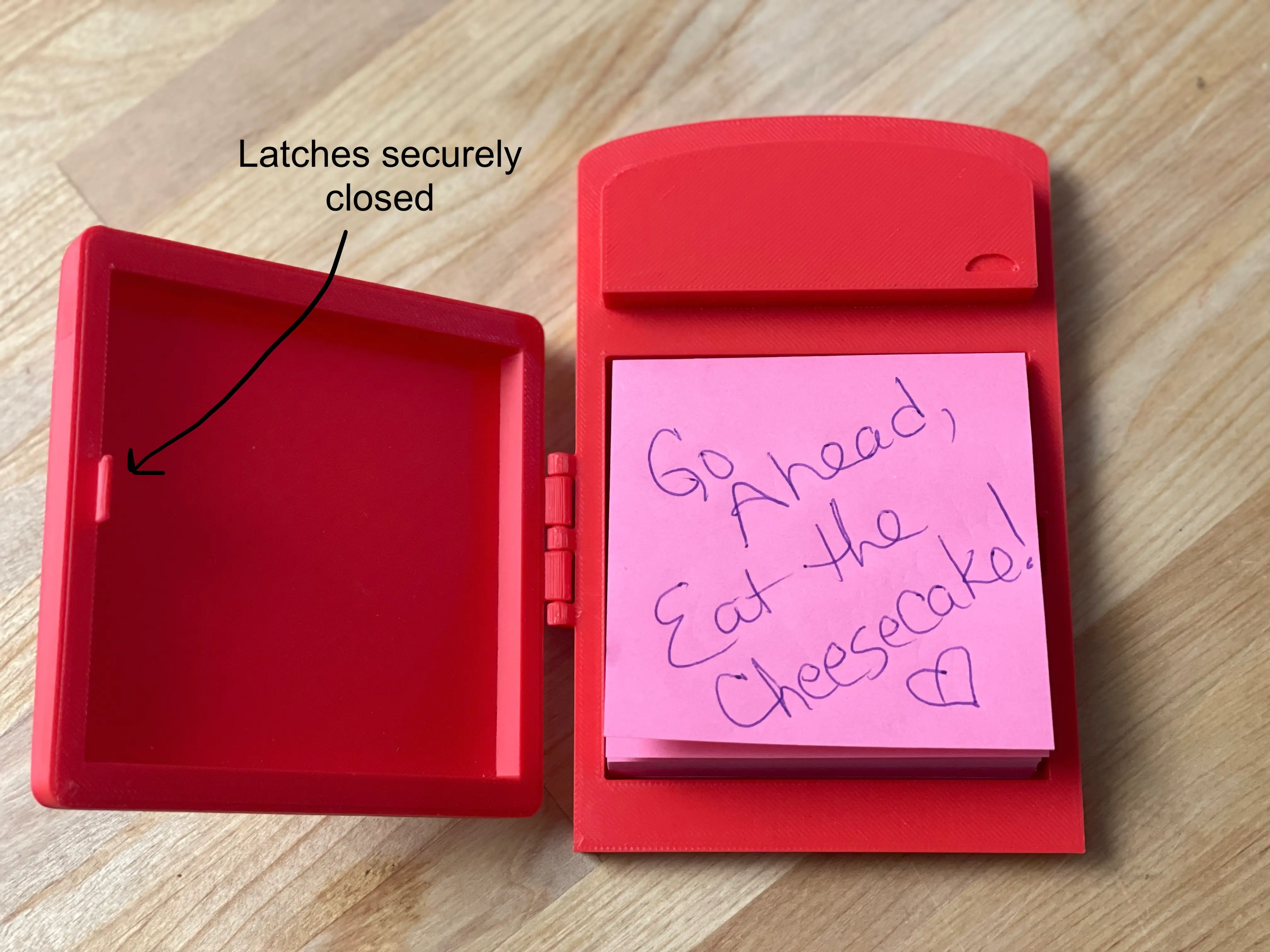 A Post-it Note holding FRIDGE Fridge Magnet