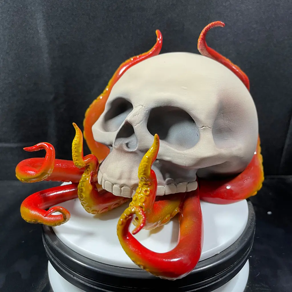 Octoskull Phone Holder