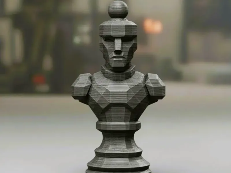 Pawn - Futuristic Robotic Chess Piece