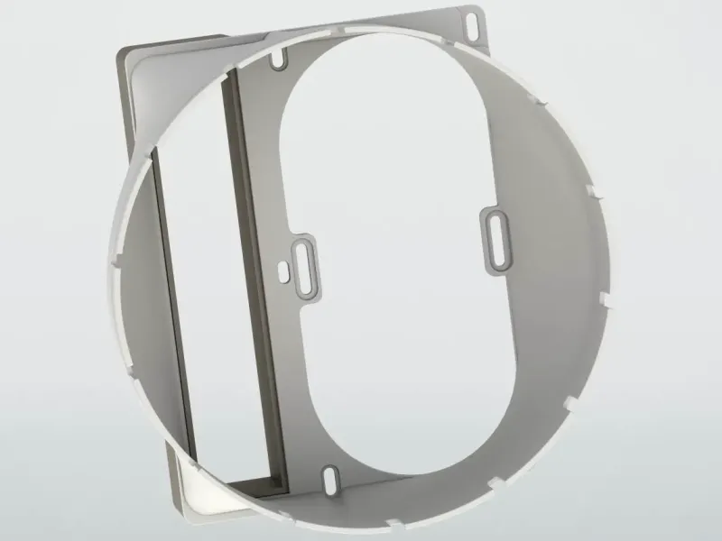 Bride (Conduit du couvercle de ventilation de l'adaptateur de buse) ASIC S19, etc.