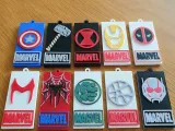 Marvel Keychains Collection 1-2