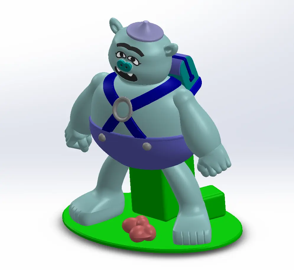Battle Kitty Orc