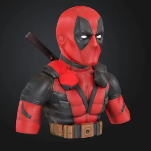 Deadpool bust