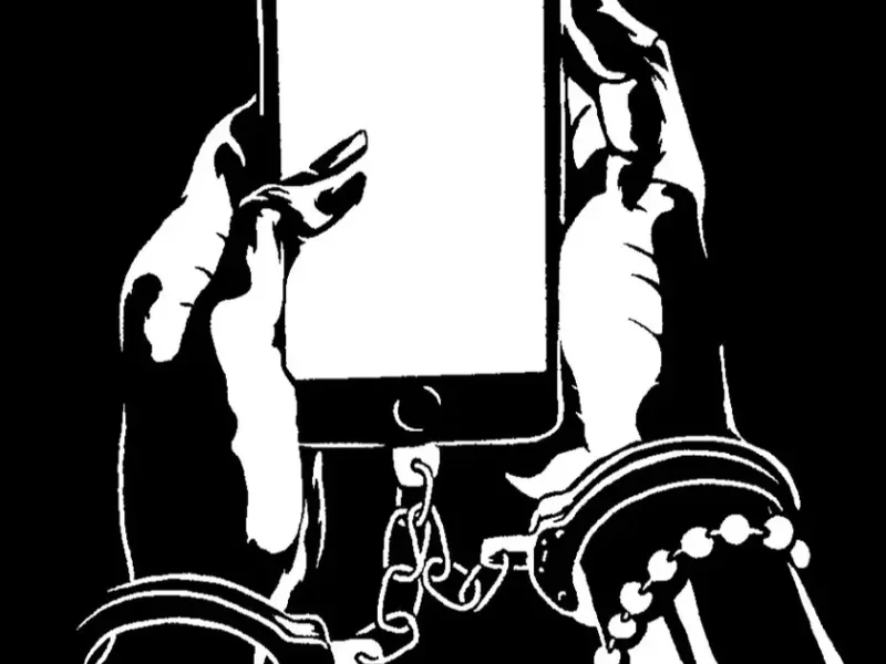Phone slave stencil