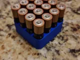 Compact AA Battery Holder – 16-Slot Organizer-1