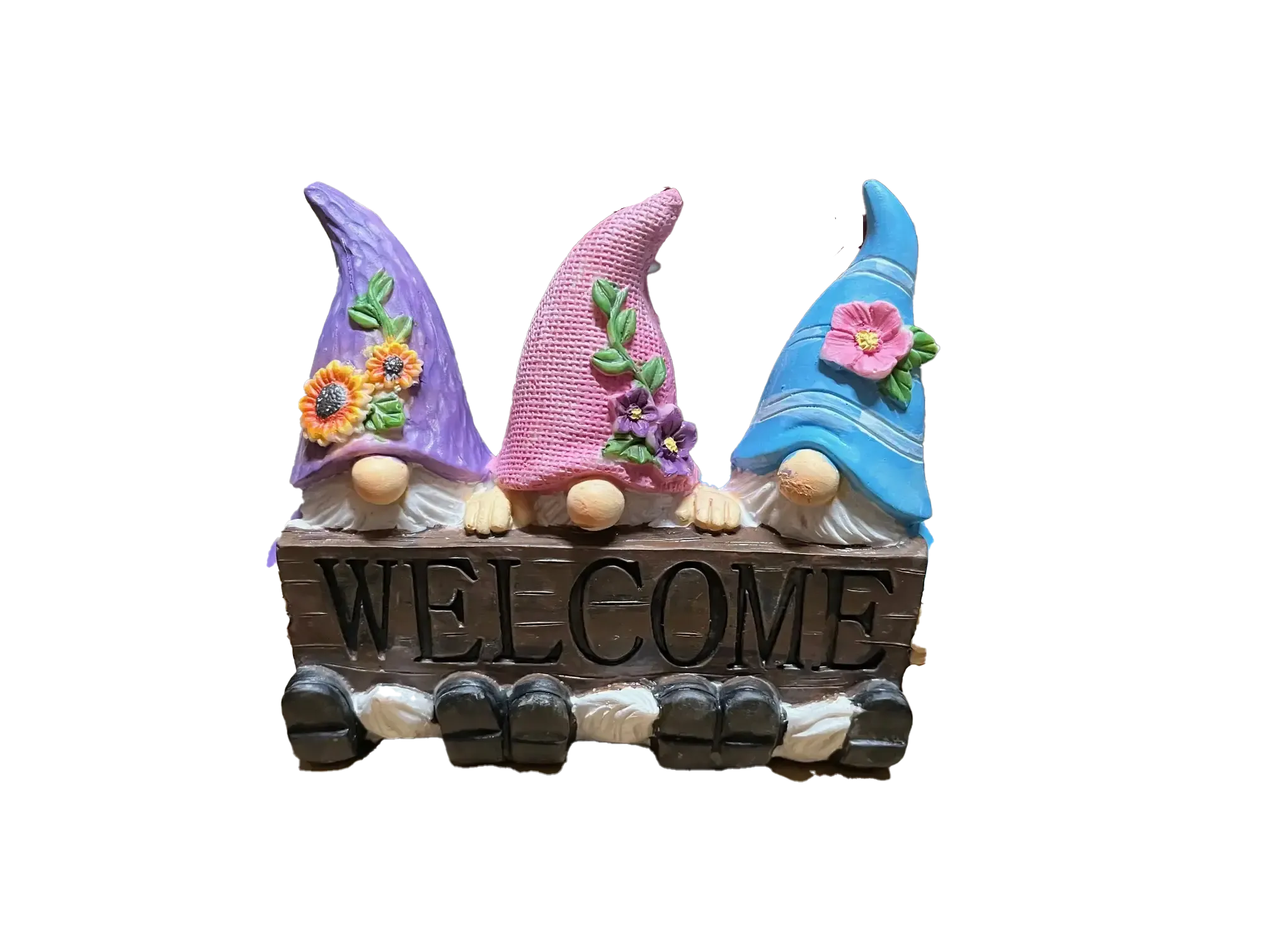 Three Gnomes Welcome