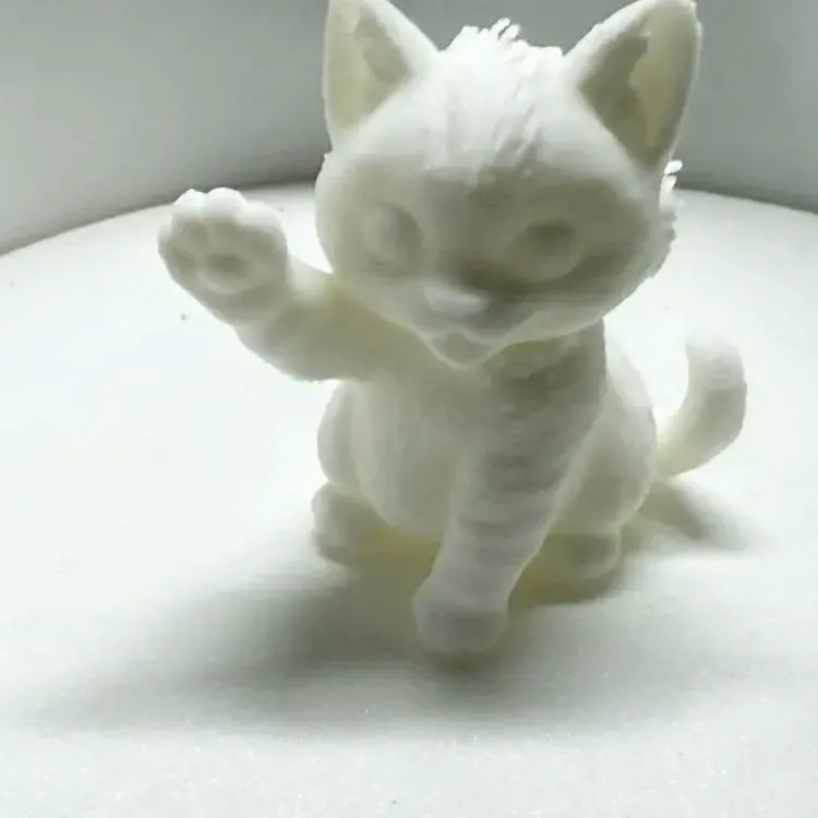 waving cat cute