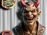 Devil Laughing Bust ❤️-0