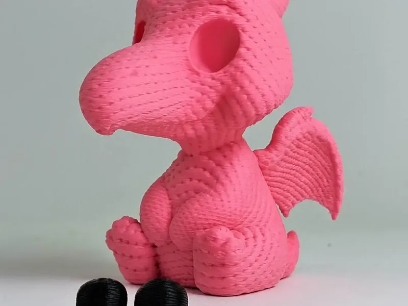 Knitted Pteranodon - NO AMS Dino - Cute animals