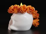 Calavera Decorativa 3D – Halloween y Día de los Muertos con-3