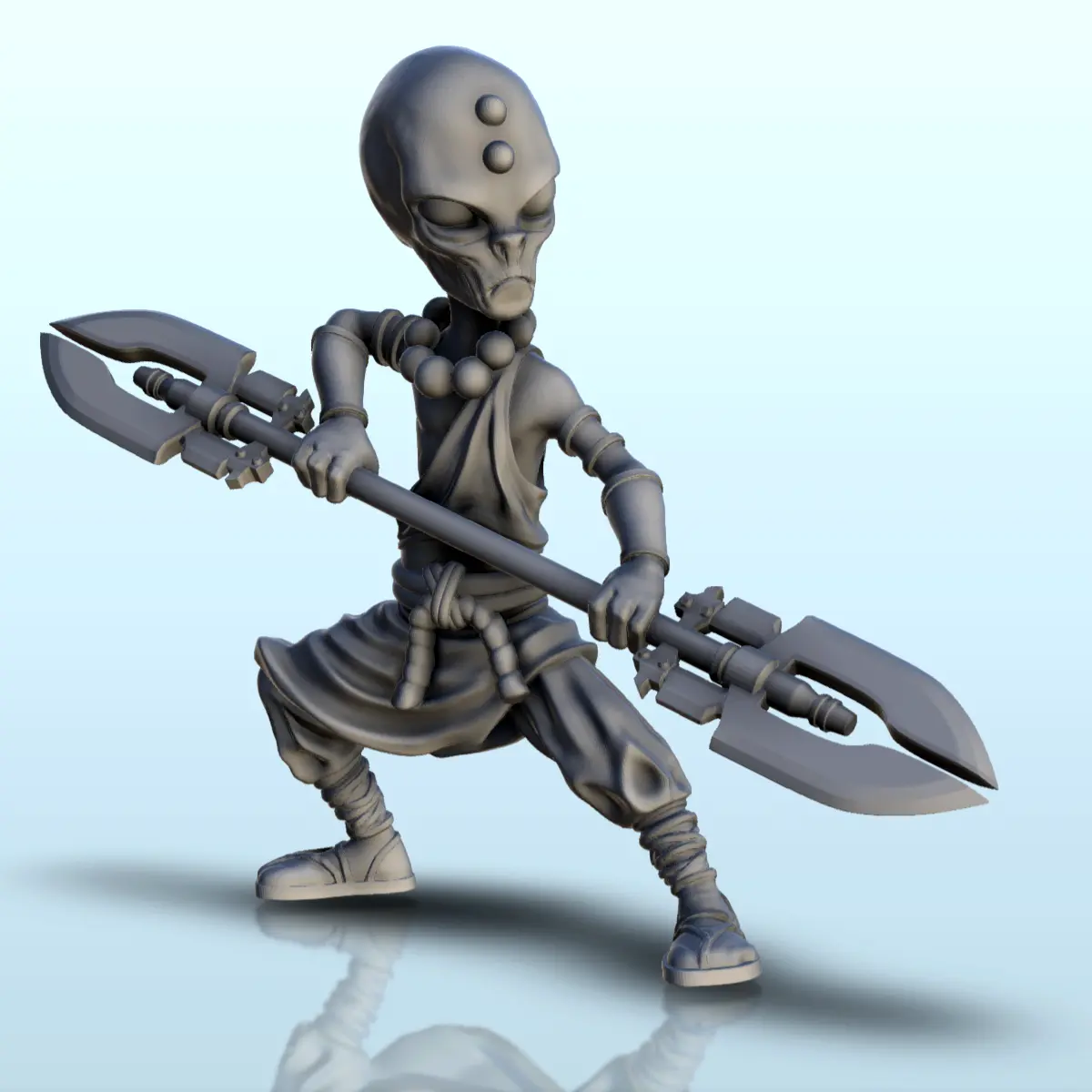 Packung mit Alien-Figuren - Miniaturen Figur Warhammer Science