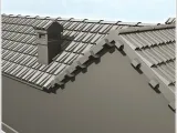 Military barracks with central access arch and tile roof (3)-6