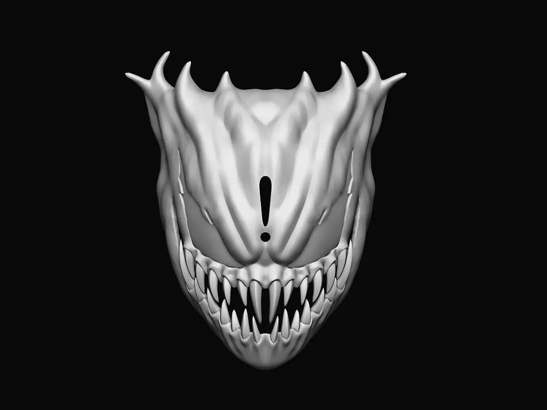 GHENGAR inspired mask Mask 3d digital download