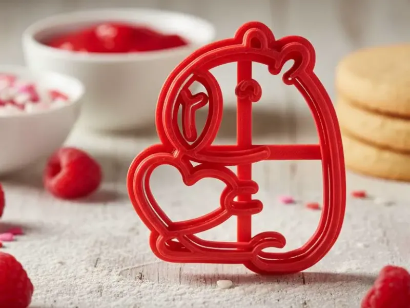 capybara cookie cutter  valentin day