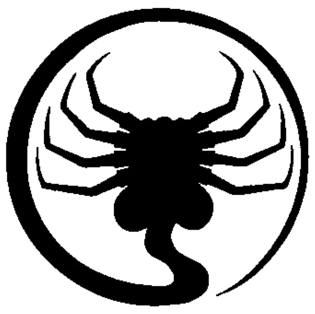 Facehugger stencil
