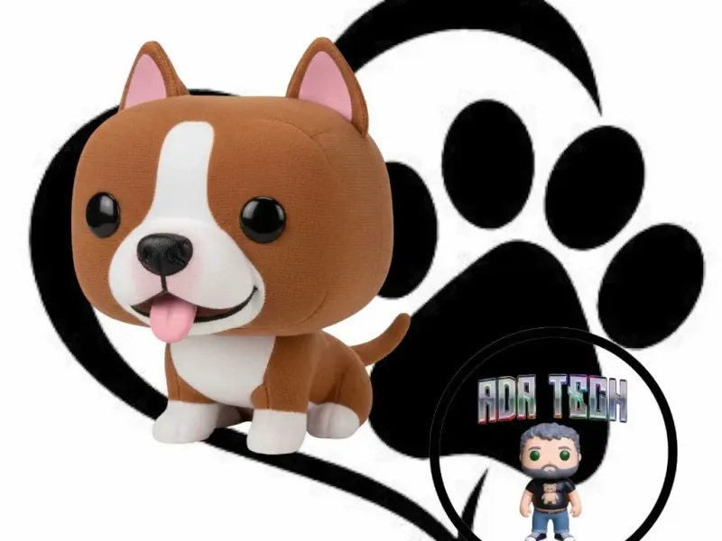Pitbull Chibi Dog