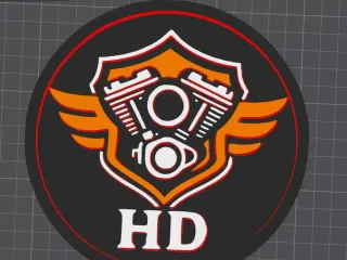 Harley Davidson Kickstand Puck