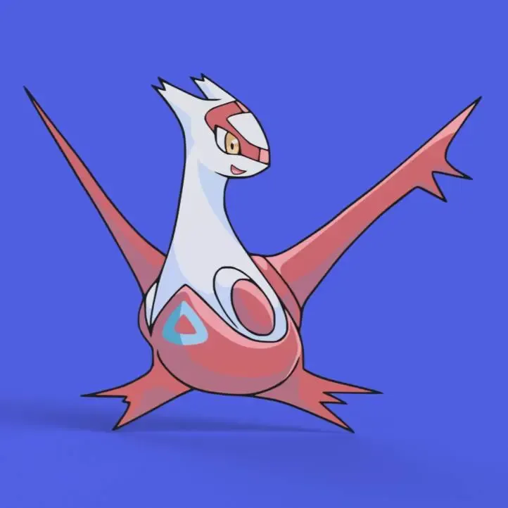 Latias Wall Art