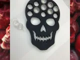 Skull Tattoo Ink Cap Holder-9