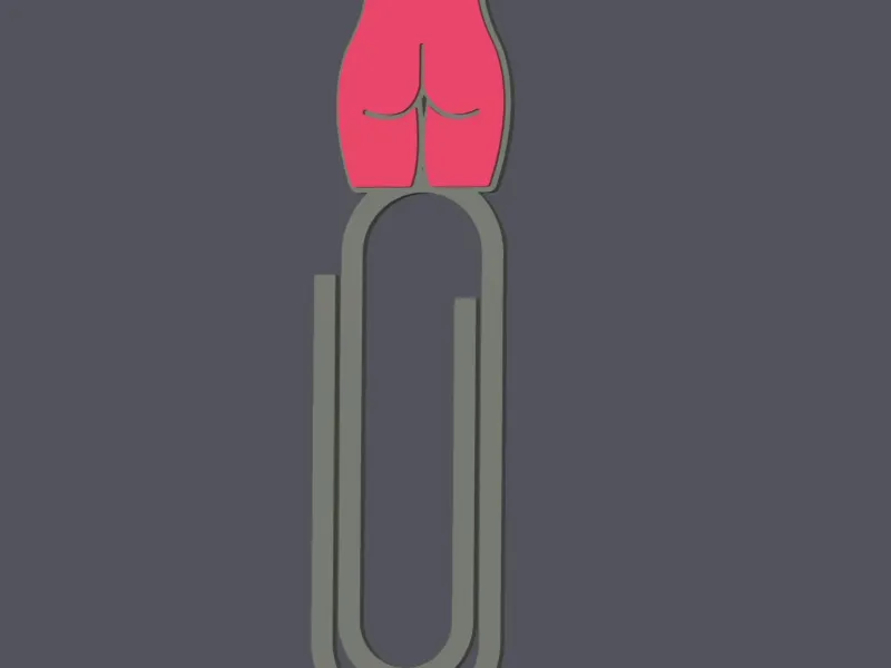 Female Hips/Butt - Paperclip v2