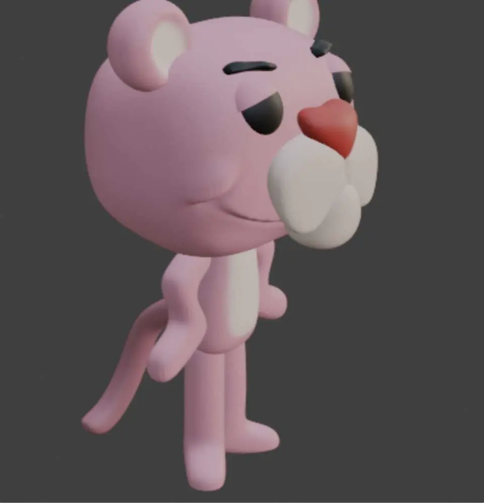 PINK PANTHER / PANTERA ROSA FUNKO