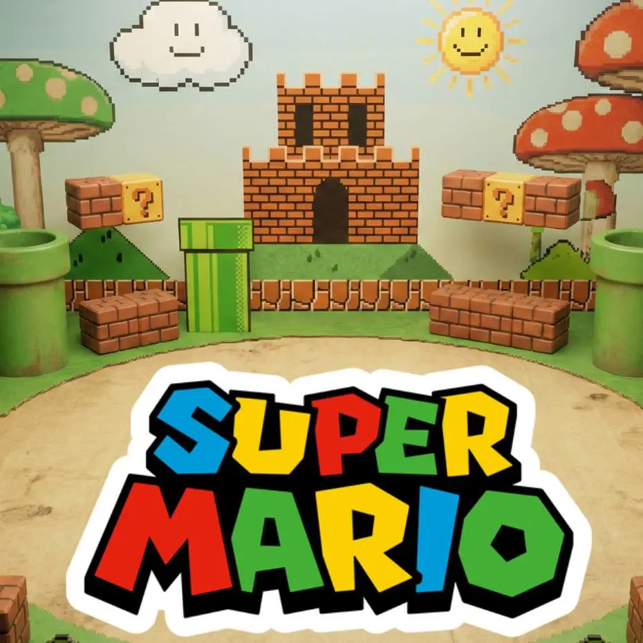 Mario Bros 3D Figures – Super Mario