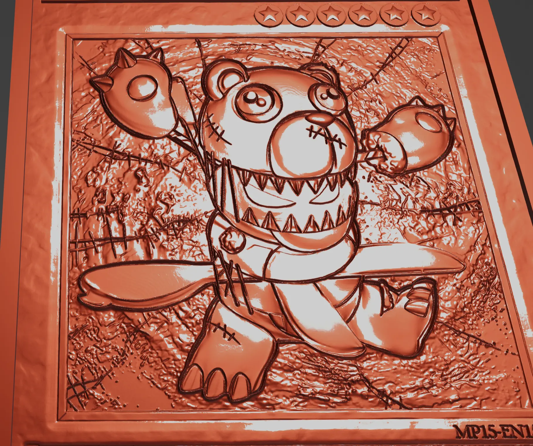 Other STL Download - FRIGHTFUR BEAR - YUGIOHby Wsonuchiha3D