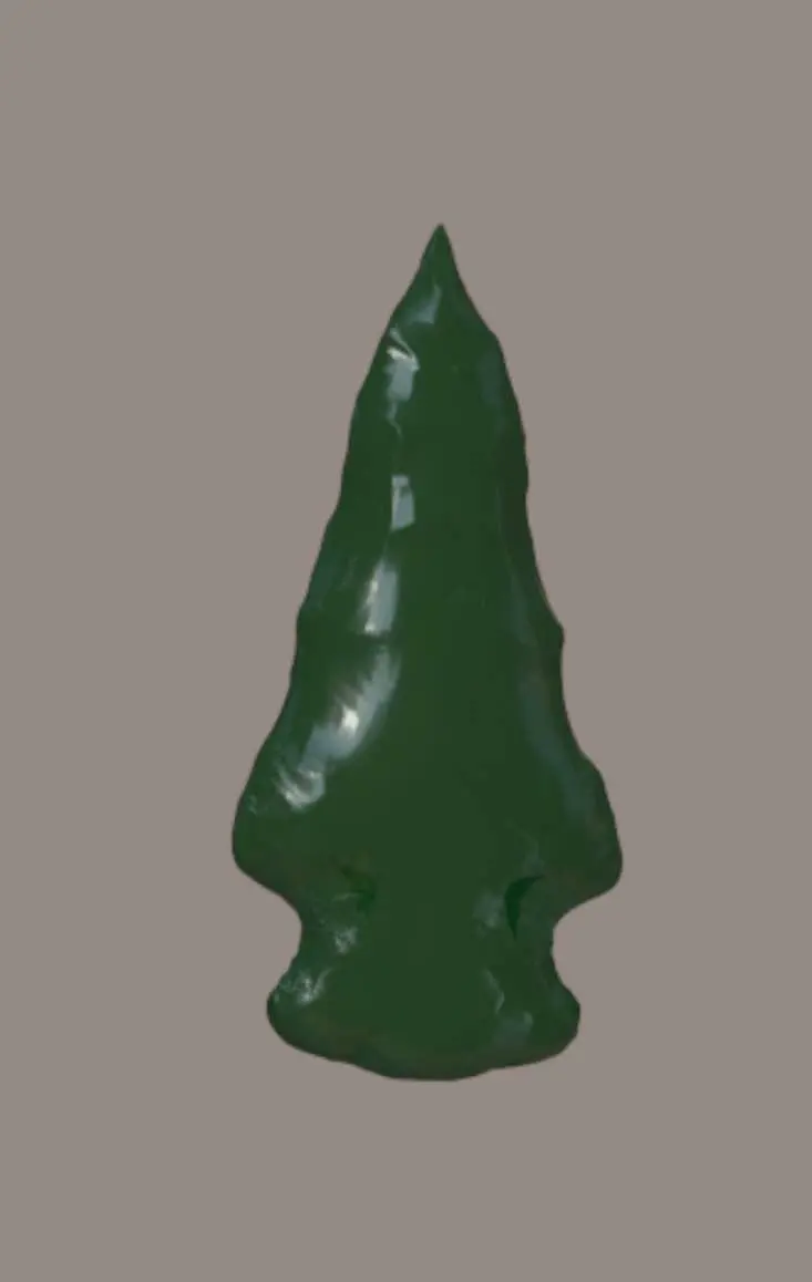 glass arrowhead 