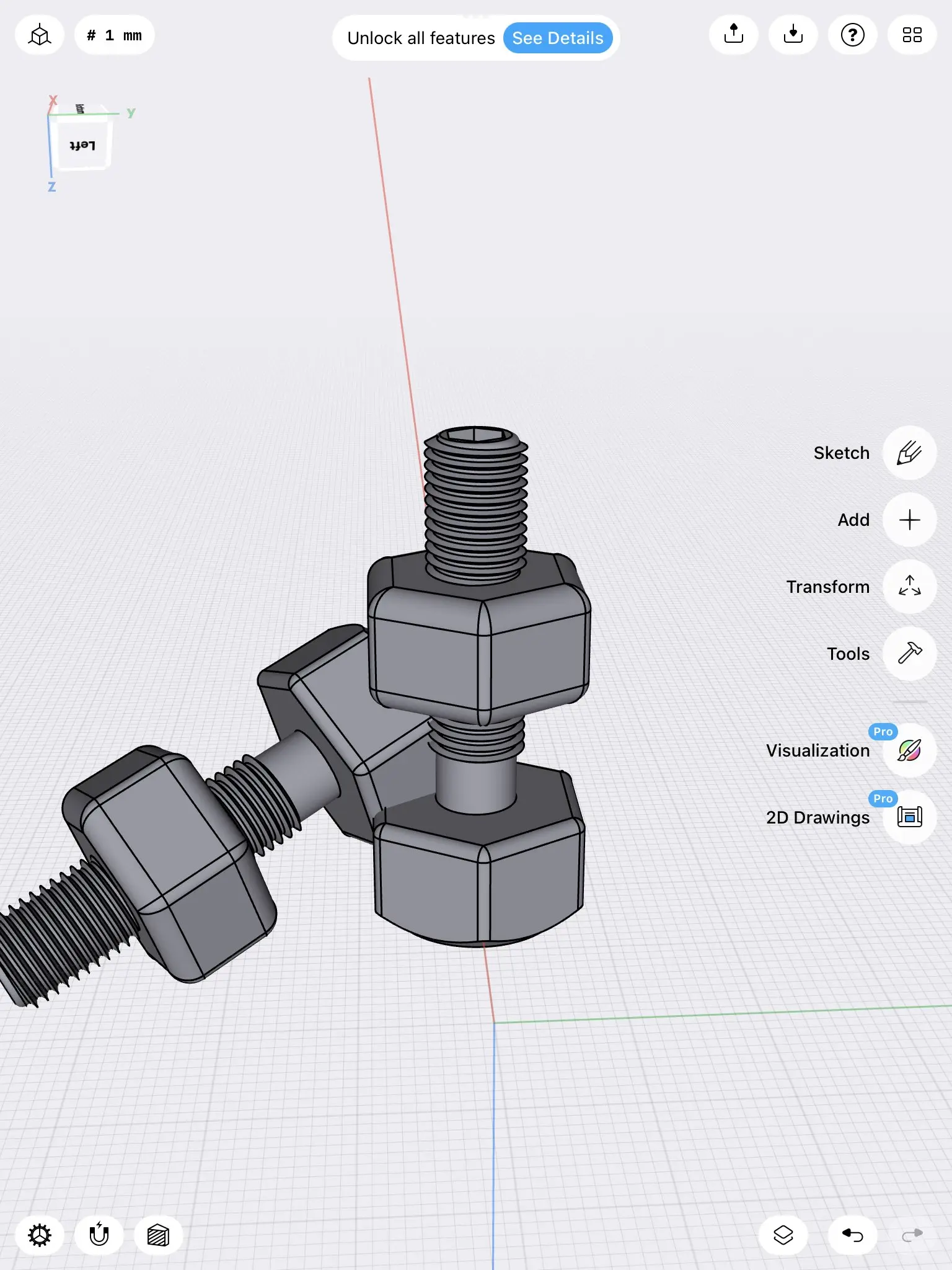 Nut and bolt