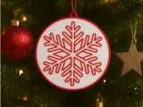 Décoration flocon de neige-0