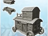 Half-timbered caravan on wheels with rope terrace (9) - mini-0