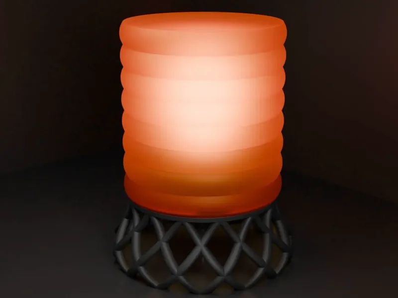 Modern Spiral E27 Lamp Shade