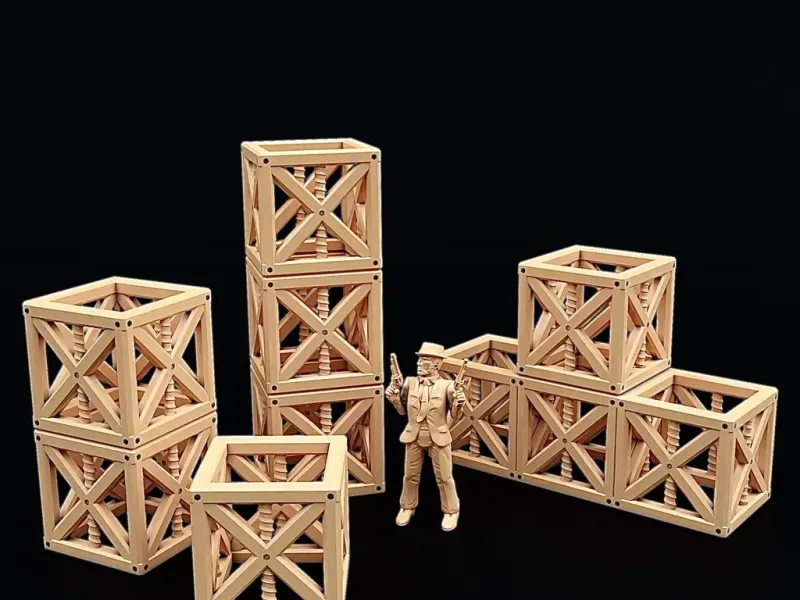 ScatterBlocks: Steel Framework